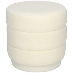 Βελούδινο πουφ Atmosphera SINAN, Ø 40 cm