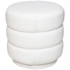 Βελούδινο πουφ Atmosphera SINAN, Ø 40 cm