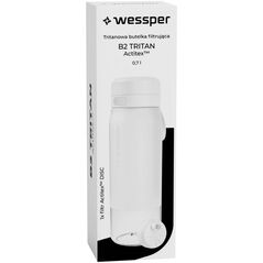 Φιάλη φιλτραρίσματος Wessper B2 TRITAN Actitex™ 700ml White (WES273-700-WH_K)