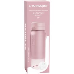 Φιάλη φίλτρου Wessper B2 TRITAN Actitex™ 700ml Ροζ (WES273-700-PK_K)