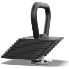 Kettlebell Zipro ZIPRO Kettlebell SQUARE με ρυθμιζόμενο βάρος 19 kg