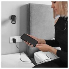 Φορτιστής QOLTEC Φορτιστής Super Quick PD | 1xUSB-C | 65W | 5-20V | 3-3.25A | Μαύρη