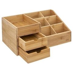 5five Διοργανωτής από μπαμπού για καλλυντικά, 3 συρτάρια