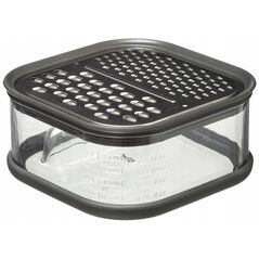 5five Τρίφτης με δοχείο, 2 μεγέθη οπών, ανοξείδωτο ατσάλι