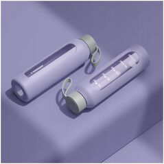 Γυάλινο μπουκάλι Wessper B1 Βοριοπυριτικό 500ml Λεβάντα (WES260-500-VI-NEW)