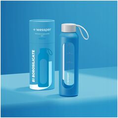 Γυάλινο μπουκάλι Wessper B1 Βοριοπυριτικό 500ml Ocean (WES260-500-OC-NEW)