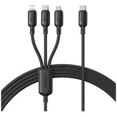 Baseus Rapid Series 3-in-1 USB-A 100W 1.5m, Μαύρο