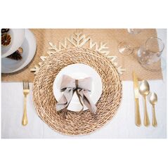 Σουπλά Secret de Gourmet, πλεκτό από καλάμι, Ø 38 cm