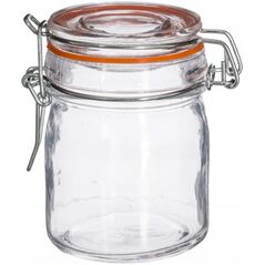 Γυάλινο βάζο με καπάκι και κλιπ, 150 ml, 8 τεμάχια SECRET DE GOURMET