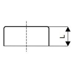 Τάπα εξωτερικής αποχέτευσης Magnaplast KGK 160mm (22240)