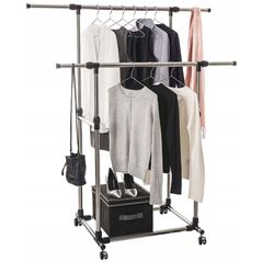 5five Διπλή κρεμάστρα με ρόδες, δύο ενισχυμένα επίπεδα, 5five Simply Smart