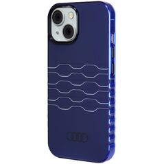 Audi Audi IML MagSafe Θήκη iPhone 15 / 14 / 13 6.1" μπλε/navy blue hardcase AU-IMLMIP15-A6/D3-BE