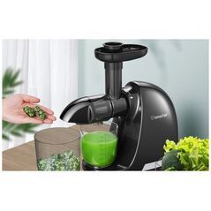 Αργής περιστροφής αποχυμωτής AMZCHEF 1501-BK-SM (μαύρο)