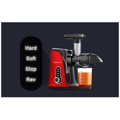 Αργής περιστροφής αποχυμωτής AMZCHEF GM3001-RD (κόκκινο)