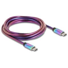 Καλώδιο DeLOCK 81116 USB USB 2.0 2 m USB C Πολύχρωμο