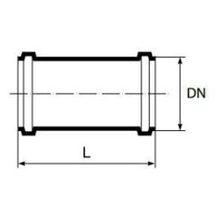 Σύνδεσμος ολίσθησης εσωτερικής αποχέτευσης Magnaplast HTU 110mm (12230)