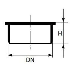 Magnaplast Εσωτερικό καπάκι αποχέτευσης HTM 32mm λευκό (425008)