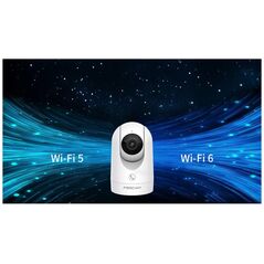 Περιστρεφόμενη Κάμερα Foscam WiFi R8M 8MP Ραντάρ μικροκυμάτων Μαύρη