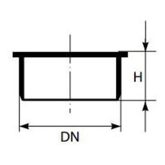 Τάπα εσωτερικής αποχέτευσης Magnaplast HTM 50mm (12510)