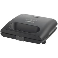 Τοστιέρα Gorenje Gorenje | Κατασκευαστής σάντουιτς | SM703GCB | 700 W | Αριθμός πλακών 3 | Αριθμός ζύμης 2 | Μαύρο