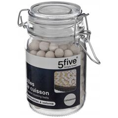 5five Κουκί για ψήσιμο κέικ και τάρτες, κεραμικό μπιζέλι, λευκό