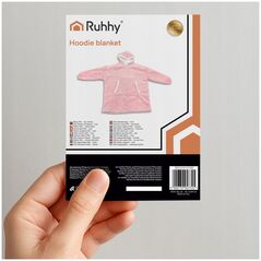 Μπλούζα XXL - ροζ κουβέρτα Ruhhy 26144