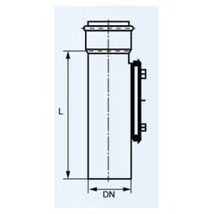 Magnaplast Wyczystka kanalizacji wewnętrznej UdBRE niskoszumowej 160mm (146755)