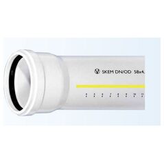 Magnaplast Σωλήνας με καμπάνα dBEM 75mm 0,5m (15120)