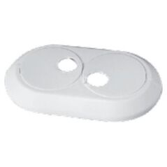 Καπάκι διπλό από PP λευκό 18mm 113 x 69mm (9-2220-018-00-01-01)