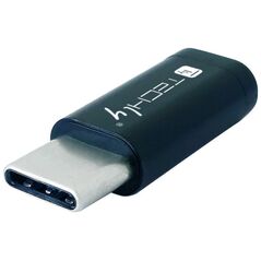 Προσαρμογέας USB Techly TECHLY Προσαρμογέας USB-C M σε Micro USB F 480Mbps