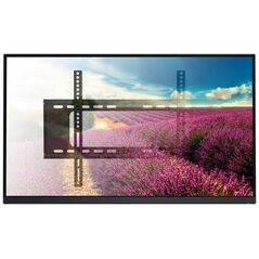 Techly TECHLY Βάση τοίχου για LCD TV LED 30-70 ίντσες 76,2-177,8 λεπτή σταθερή μαύρη