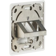 EFB EFB Δικτυακή πρίζα 2 θέσεων για Keystones Λευκό RAL 9003 χωρίς Keystone