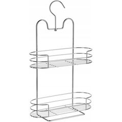 5five Κρεμαστό ράφι ντους, 2 επίπεδα, χρωμιωμένος χάλυβας