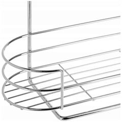 5five Κρεμαστό ράφι ντους, 2 επίπεδα, χρωμιωμένος χάλυβας