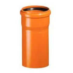 Σωλήνας Magnaplast με καμπάνα για εξωτερική αποχέτευση KGEM αφρώδης πυρήνας κατηγορία B 160mm 0,5m (22000)