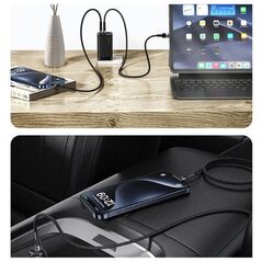 Καλώδιο USAMS USB-C σε USB-C σετ 30τμχ. 60W 1,2m πλεκτό SJ724ZJ01 (US-SJ724 ) ΣΕΤ 30ΤΜΧ