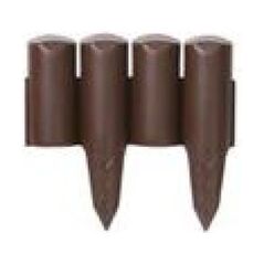 Περίφραξη κήπου Border 2500 x 228/130mm καφέ (IPBO-R222) PROSPERPLAST