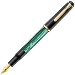 Pelikan Pelikan 994103 στυλό με ενσωματωμένο σύστημα πλήρωσης Μαύρο, Χρυσό, Πράσινο, Μαρμάρινο χρώμα 1 τεμ.
