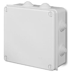 Elektro-Plast Κουτί επιφανειακής τοποθέτησης στεγανό κενό 167 x 167 x 75mm IP55 λευκό (PK-7 0238-01)