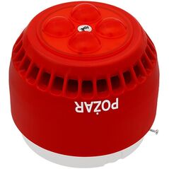 W2 Ηχητικός και οπτικός σηματοδότης W2 SAO-P8/CC