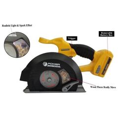 Κυκλικό Πριόνι POWER X με Φως