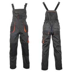 Προστατευτικό παντελόνι σαλοπέτα κλασικό μέγεθος 68/188/120 γραφίτης-πορτοκαλί