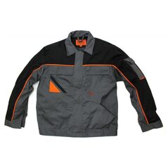 Επαγγελματικό μπουφάν μέγεθος 64/197/132 γκρι-πορτοκαλί