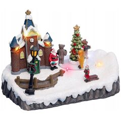 Χριστουγεννιάτικη διακόσμηση Fééric Lights and Christmas φάτνη