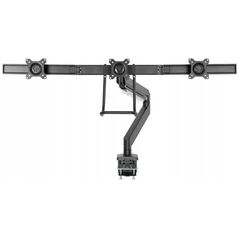 InLine InLine® Επιτραπέζια βάση με ανυψωτήρα και USB 3.0, κινητή, για 3 οθόνες έως 27" μέγ. 3x6kg