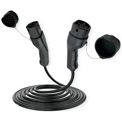 Καλώδιο φόρτισης αυτοκινήτων Roline Type 2, 1-φάση, 32A, 7.4kW, 7.5m (19.08.0007)