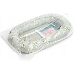 Sensillo COCOON VELVET LILY GRAY 80x45