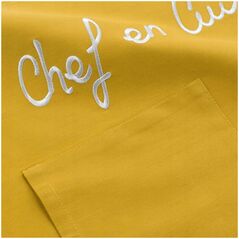 Ποδιά με τσέπη, κίτρινο, 60 x 84 cm Douceur d`Interieur