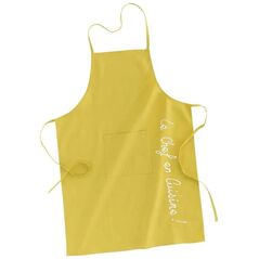 Ποδιά με τσέπη, κίτρινο, 60 x 84 cm Douceur d`Interieur