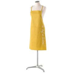 Ποδιά με τσέπη, κίτρινο, 60 x 84 cm Douceur d`Interieur